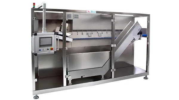 Máquina de envasado en bolsas prefabricadas para productos irregulares