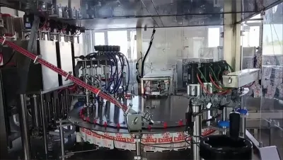 Máquina de llenado de bolsas con boquilla de 6 cabezales
