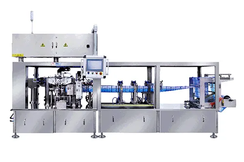 Máquina integrada de envasado con film en bobina y llenado, YL-140/190